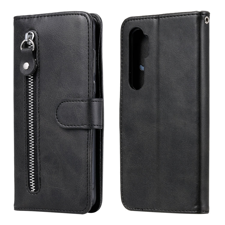 Fashion Calf Texture Zipper Horizontal Flip Leather Case with Stand & Card Slots & Wallet Function, For Xiaomi Mi Note 10 Lite, For Xiaomi Redmi Note 9 / 10X 5G