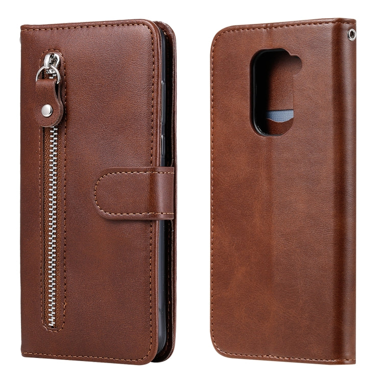 Fashion Calf Texture Zipper Horizontal Flip Leather Case with Stand & Card Slots & Wallet Function, For Xiaomi Mi Note 10 Lite, For Xiaomi Redmi Note 9 / 10X 5G