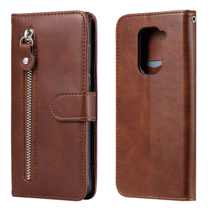 Fashion Calf Texture Zipper Horizontal Flip Leather Case with Stand & Card Slots & Wallet Function, For Xiaomi Mi Note 10 Lite, For Xiaomi Redmi Note 9 / 10X 5G