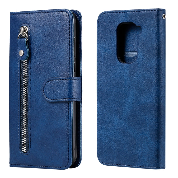 Fashion Calf Texture Zipper Horizontal Flip Leather Case with Stand & Card Slots & Wallet Function, For Xiaomi Mi Note 10 Lite, For Xiaomi Redmi Note 9 / 10X 5G