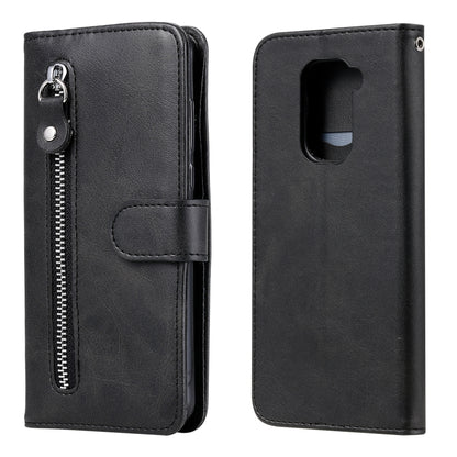 Fashion Calf Texture Zipper Horizontal Flip Leather Case with Stand & Card Slots & Wallet Function, For Xiaomi Mi Note 10 Lite, For Xiaomi Redmi Note 9 / 10X 5G