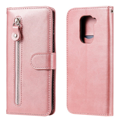 Fashion Calf Texture Zipper Horizontal Flip Leather Case with Stand & Card Slots & Wallet Function, For Xiaomi Mi Note 10 Lite, For Xiaomi Redmi Note 9 / 10X 5G