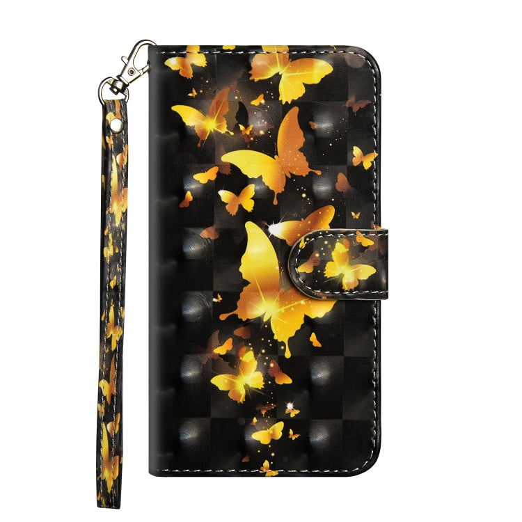 3D Painting Pattern Horizontal Flip TPU + PU Leather Case with Holder & Card Slots & Wallet, For OnePlus 7T