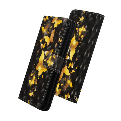 3D Painting Pattern Horizontal Flip TPU + PU Leather Case with Holder & Card Slots & Wallet, For OnePlus 7T