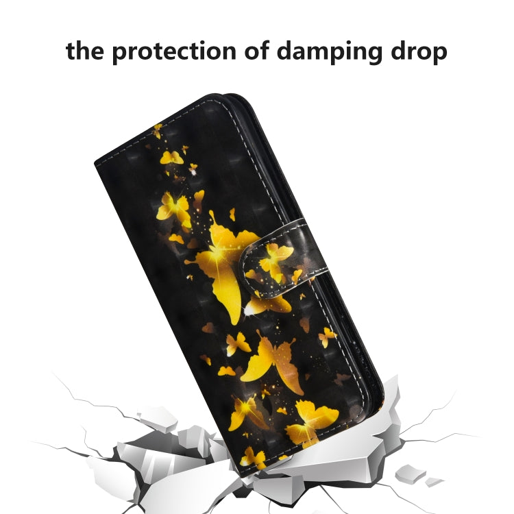 3D Painting Pattern Horizontal Flip TPU + PU Leather Case with Holder & Card Slots & Wallet, For OnePlus 7T
