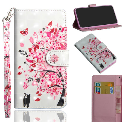 3D Painting Pattern Horizontal Flip TPU + PU Leather Case with Holder & Card Slots & Wallet, For OnePlus 7T