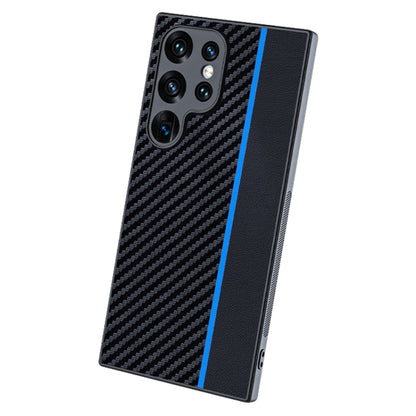 Ultra-thin Carbon Fiber Texture Splicing Phone Case, For Samsung Galaxy S26+ 5G, For Samsung Galaxy S26 Ultra 5G, For Samsung Galaxy S26 5G, For Samsung Galaxy S25 FE 5G, For Samsung Galaxy S25 5G, For Samsung Galaxy S25+ 5G                            ...