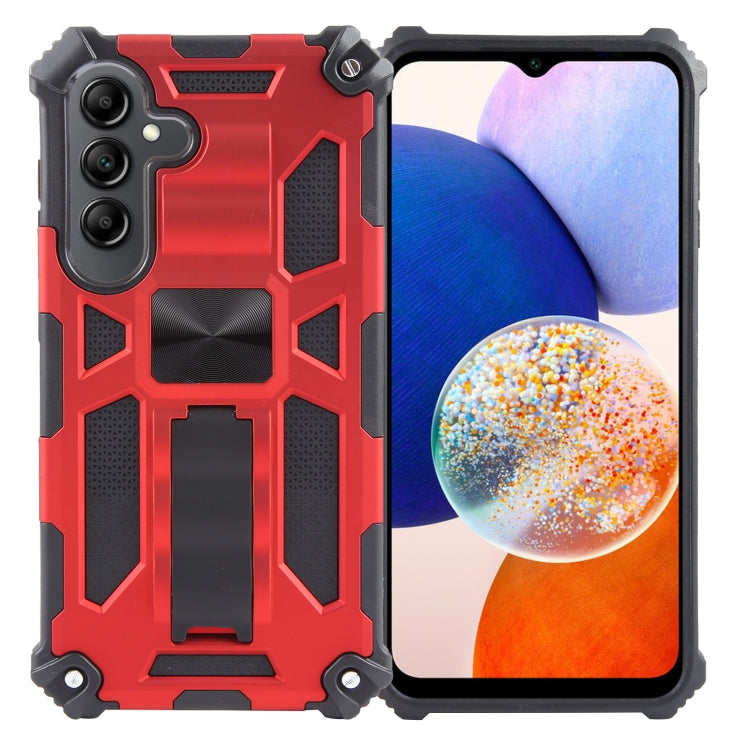 Armor Shockproof TPU + PC Magnetic Phone Case with Holder, For Samsung Galaxy S24+ 5G, For Samsung Galaxy S24 5G, For Samsung Galaxy A15, For Samsung Galaxy A05s, For Samsung Galaxy A05, For Samsung Galaxy S23 FE 5G