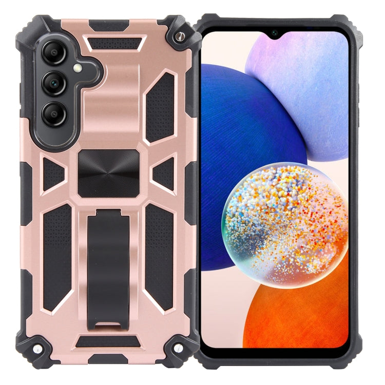 Armor Shockproof TPU + PC Magnetic Phone Case with Holder, For Samsung Galaxy S24+ 5G, For Samsung Galaxy S24 5G, For Samsung Galaxy A15, For Samsung Galaxy A05s, For Samsung Galaxy A05, For Samsung Galaxy S23 FE 5G