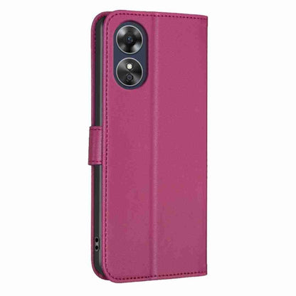 Four-leaf Embossed Leather Phone Case, For OPPO A17, For OPPO A57 4G, For OPPO A96 5G / Reno7 Z, For OPPO A76 5G / A36 4G