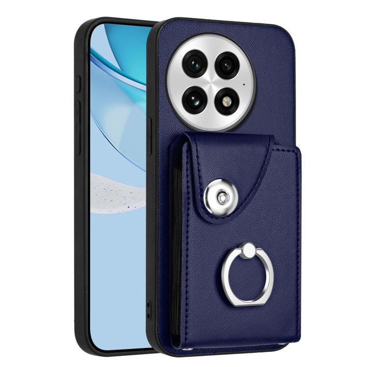 Organ Card Bag Ring Holder PU Phone Case, For OnePlus Nord CE4 Lite 5G / OPPO K12x, For OnePlus 13T, For OnePlus Ace 5 / 5 Pro / 13R, For OnePlus 13 5G