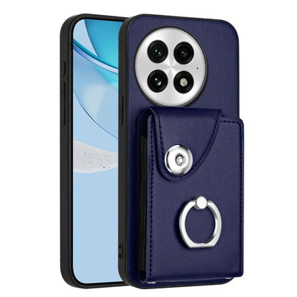 Organ Card Bag Ring Holder PU Phone Case, For OnePlus Nord CE4 Lite 5G / OPPO K12x, For OnePlus 13T, For OnePlus Ace 5 / 5 Pro / 13R, For OnePlus 13 5G