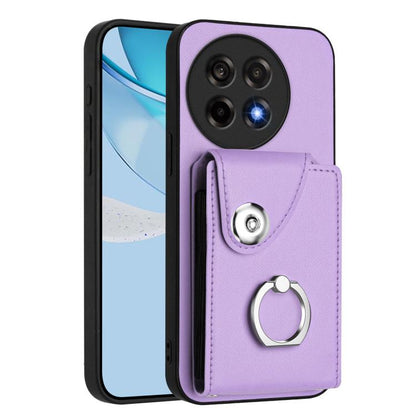 Organ Card Bag Ring Holder PU Phone Case, For OnePlus Nord CE4 Lite 5G / OPPO K12x, For OnePlus 13T, For OnePlus Ace 5 / 5 Pro / 13R, For OnePlus 13 5G