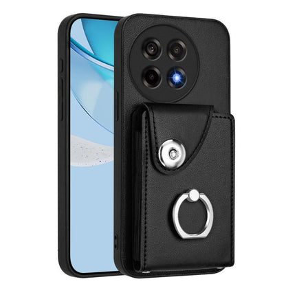 Organ Card Bag Ring Holder PU Phone Case, For OnePlus Nord CE4 Lite 5G / OPPO K12x, For OnePlus 13T, For OnePlus Ace 5 / 5 Pro / 13R, For OnePlus 13 5G