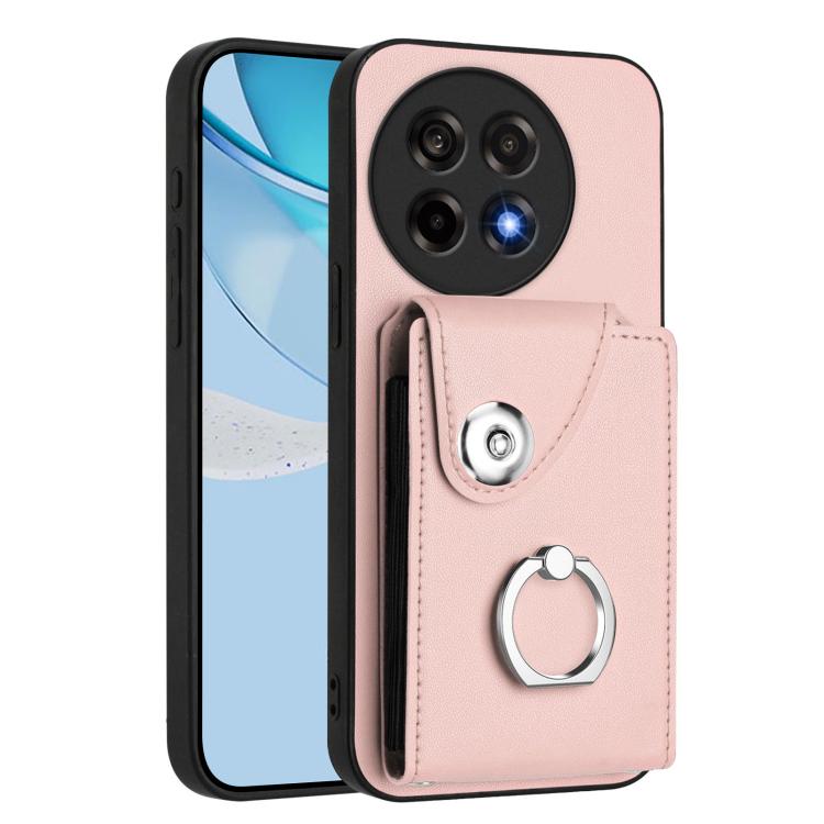 Organ Card Bag Ring Holder PU Phone Case, For OnePlus Nord CE4 Lite 5G / OPPO K12x, For OnePlus 13T, For OnePlus Ace 5 / 5 Pro / 13R, For OnePlus 13 5G
