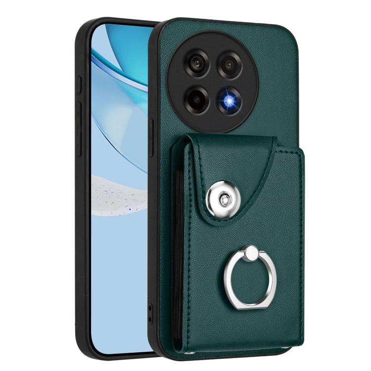 Organ Card Bag Ring Holder PU Phone Case, For OnePlus Nord CE4 Lite 5G / OPPO K12x, For OnePlus 13T, For OnePlus Ace 5 / 5 Pro / 13R, For OnePlus 13 5G