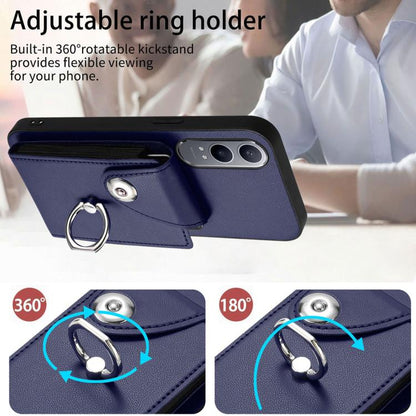 Organ Card Bag Ring Holder PU Phone Case, For OnePlus Nord CE4 Lite 5G / OPPO K12x, For OnePlus 13T, For OnePlus Ace 5 / 5 Pro / 13R, For OnePlus 13 5G