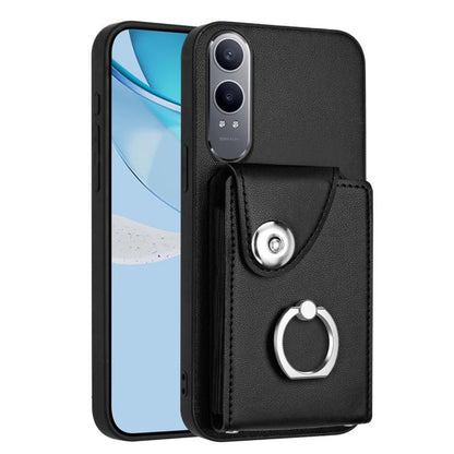 Organ Card Bag Ring Holder PU Phone Case, For OnePlus Nord CE4 Lite 5G / OPPO K12x, For OnePlus 13T, For OnePlus Ace 5 / 5 Pro / 13R, For OnePlus 13 5G