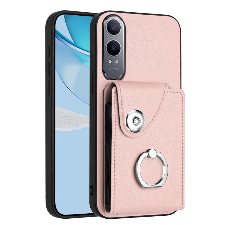 Organ Card Bag Ring Holder PU Phone Case, For OnePlus Nord CE4 Lite 5G / OPPO K12x, For OnePlus 13T, For OnePlus Ace 5 / 5 Pro / 13R, For OnePlus 13 5G