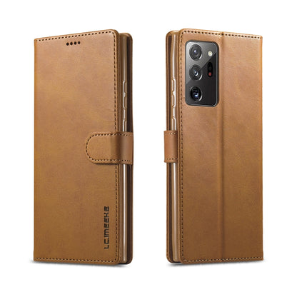LC.IMEEKE Calf Texture Horizontal Flip Leather Case, with Holder & Card Slots & Wallet, For Xiaomi Redmi 9, For Samsung Galaxy A21s, For Samsung Galaxy Note 20, For Samsung Galaxy Note 20 Ultra, For Xiaomi Redmi Note 9