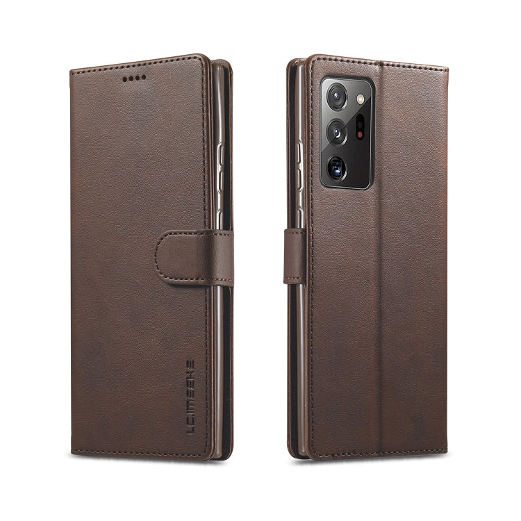 LC.IMEEKE Calf Texture Horizontal Flip Leather Case, with Holder & Card Slots & Wallet, For Xiaomi Redmi 9, For Samsung Galaxy A21s, For Samsung Galaxy Note 20, For Samsung Galaxy Note 20 Ultra, For Xiaomi Redmi Note 9