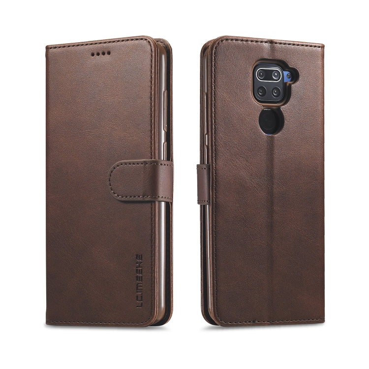 LC.IMEEKE Calf Texture Horizontal Flip Leather Case, with Holder & Card Slots & Wallet, For Xiaomi Redmi 9, For Samsung Galaxy A21s, For Samsung Galaxy Note 20, For Samsung Galaxy Note 20 Ultra, For Xiaomi Redmi Note 9