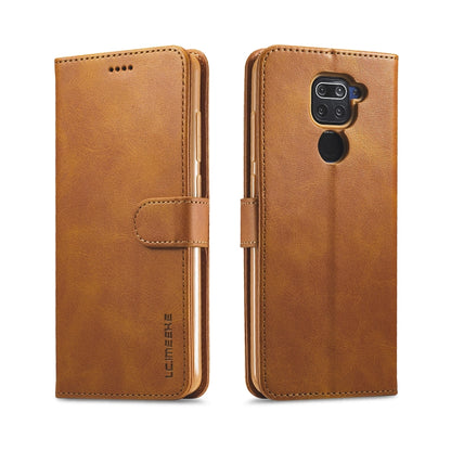 LC.IMEEKE Calf Texture Horizontal Flip Leather Case, with Holder & Card Slots & Wallet, For Xiaomi Redmi 9, For Samsung Galaxy A21s, For Samsung Galaxy Note 20, For Samsung Galaxy Note 20 Ultra, For Xiaomi Redmi Note 9