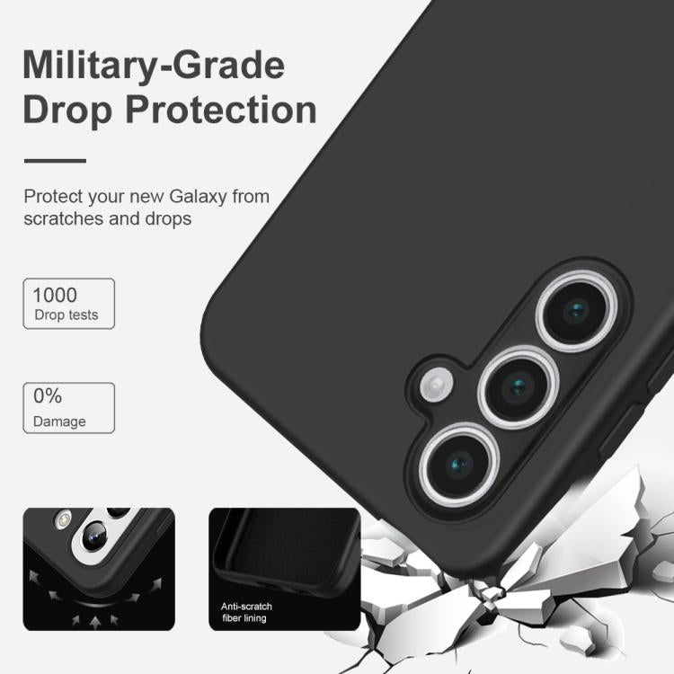 MagSafe Magnetic Liquid Silicone Phone Case, For Samsung Galaxy S25 5G, For Samsung Galaxy S25+ 5G, For Samsung Galaxy S25 Ultra 5G, For Samsung Galaxy S24 Ultra 5G, For Samsung Galaxy S24+ 5G, For Samsung Galaxy S24 5G