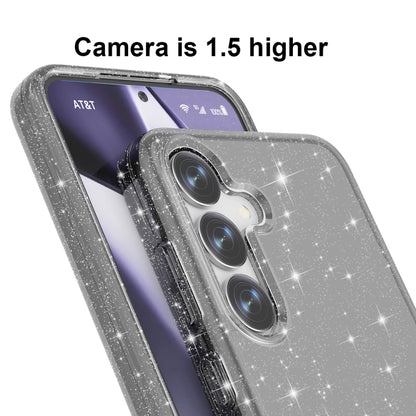 Shockproof Terminator Glitter Powder Phone Case, For Samsung Galaxy S25 5G, For Samsung Galaxy S25+ 5G, For Samsung Galaxy S25 Ultra 5G, For Samsung Galaxy S24 Ultra 5G