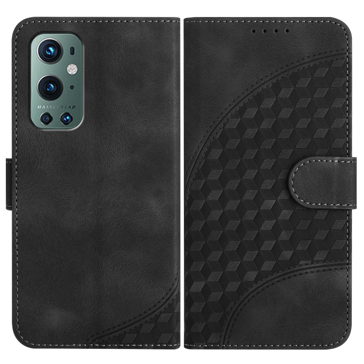 Elephant Head Embossed Phone Leather Case with Lanyard, For OnePlus Nord CE 5G, For OnePlus Nord 2 5G, For OnePlus 9 Pro