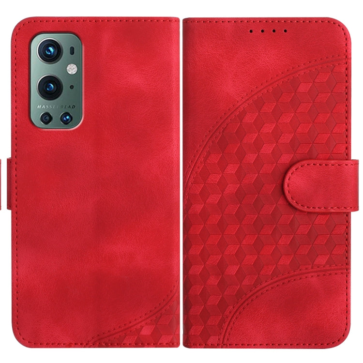 Elephant Head Embossed Phone Leather Case with Lanyard, For OnePlus Nord CE 5G, For OnePlus Nord 2 5G, For OnePlus 9 Pro