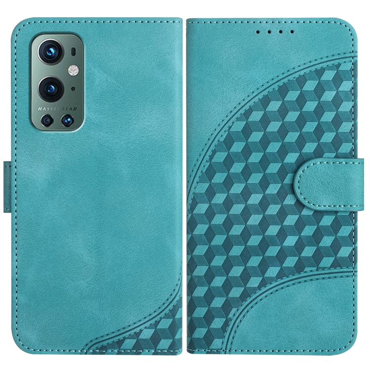 Elephant Head Embossed Phone Leather Case with Lanyard, For OnePlus Nord CE 5G, For OnePlus Nord 2 5G, For OnePlus 9 Pro