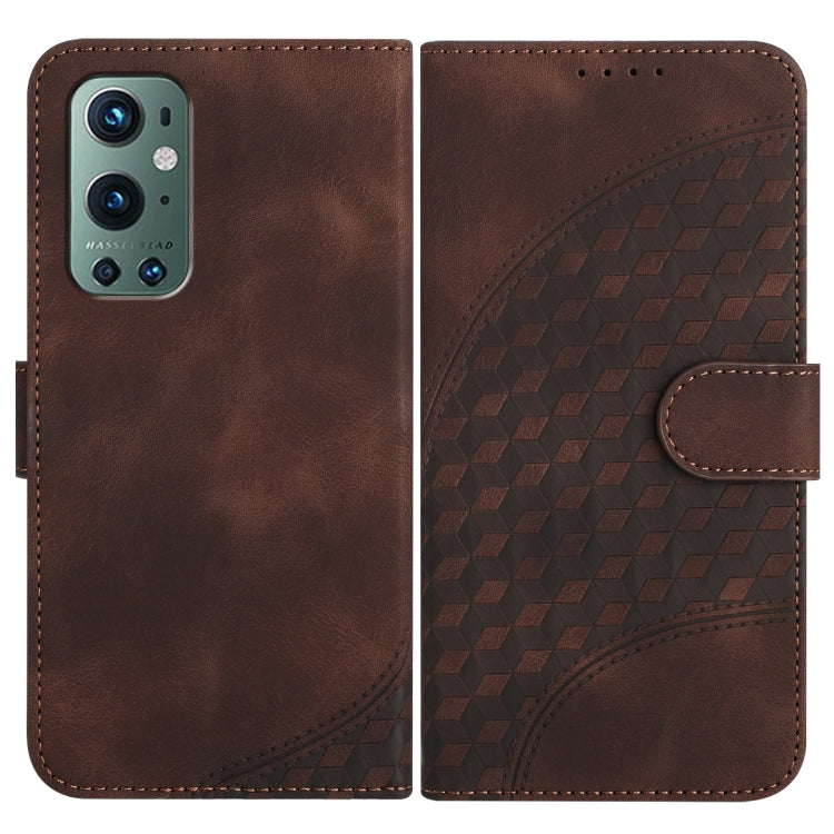 Elephant Head Embossed Phone Leather Case with Lanyard, For OnePlus Nord CE 5G, For OnePlus Nord 2 5G, For OnePlus 9 Pro