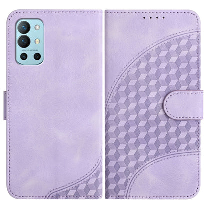 Elephant Head Embossed Phone Leather Case with Lanyard, For OnePlus Ace 2V, For OnePlus 11, For OnePlus 9R 5G