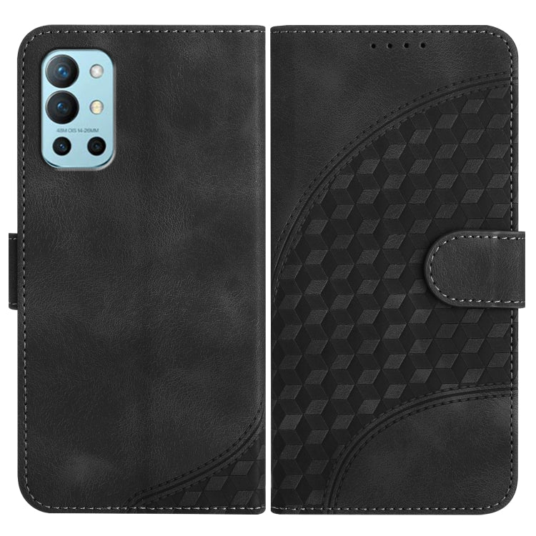 Elephant Head Embossed Phone Leather Case with Lanyard, For OnePlus Ace 2V, For OnePlus 11, For OnePlus 9R 5G