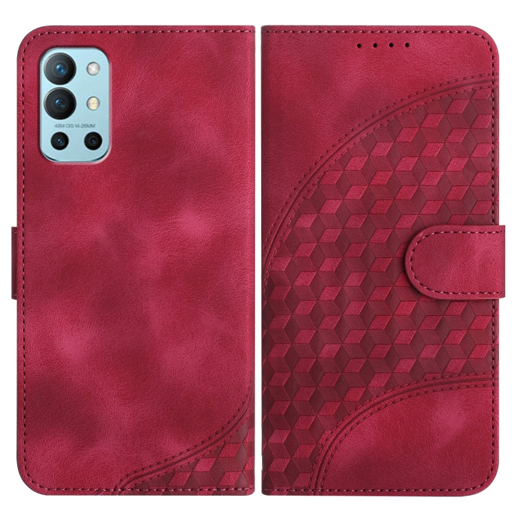 Elephant Head Embossed Phone Leather Case with Lanyard, For OnePlus Ace 2V, For OnePlus 11, For OnePlus 9R 5G
