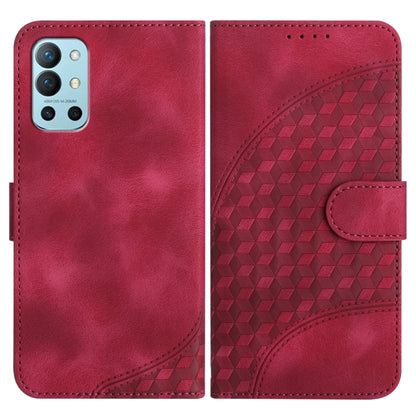 Elephant Head Embossed Phone Leather Case with Lanyard, For OnePlus Ace 2V, For OnePlus 11, For OnePlus 9R 5G
