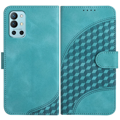 Elephant Head Embossed Phone Leather Case with Lanyard, For OnePlus Ace 2V, For OnePlus 11, For OnePlus 9R 5G