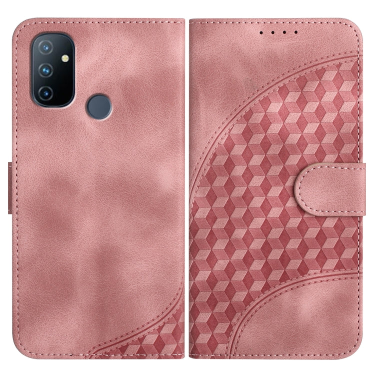 Elephant Head Embossed Phone Leather Case with Lanyard, For OnePlus 9, For OnePlus Nord N10 5G, For OnePlus Nord N100 4G