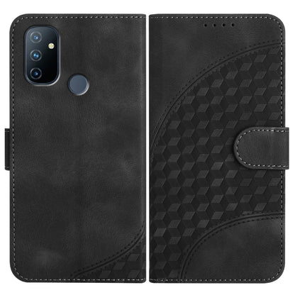 Elephant Head Embossed Phone Leather Case with Lanyard, For OnePlus 9, For OnePlus Nord N10 5G, For OnePlus Nord N100 4G
