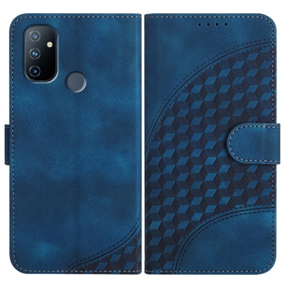 Elephant Head Embossed Phone Leather Case with Lanyard, For OnePlus 9, For OnePlus Nord N10 5G, For OnePlus Nord N100 4G