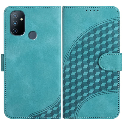 Elephant Head Embossed Phone Leather Case with Lanyard, For OnePlus 9, For OnePlus Nord N10 5G, For OnePlus Nord N100 4G