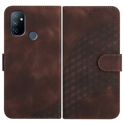 Elephant Head Embossed Phone Leather Case with Lanyard, For OnePlus 9, For OnePlus Nord N10 5G, For OnePlus Nord N100 4G