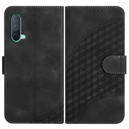 Elephant Head Embossed Phone Leather Case with Lanyard, For OnePlus Nord CE 5G, For OnePlus Nord 2 5G, For OnePlus 9 Pro