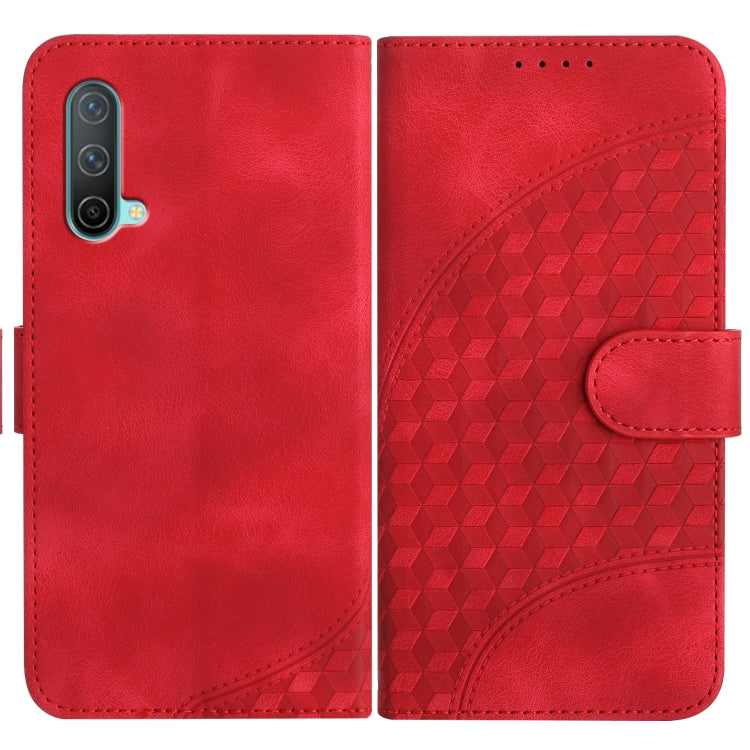 Elephant Head Embossed Phone Leather Case with Lanyard, For OnePlus Nord CE 5G, For OnePlus Nord 2 5G, For OnePlus 9 Pro