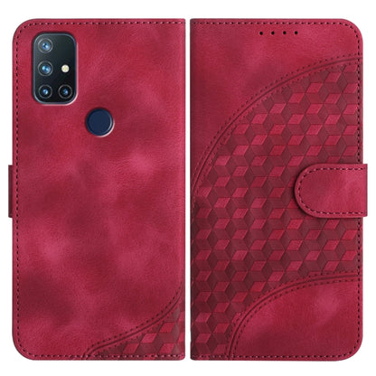 Elephant Head Embossed Phone Leather Case with Lanyard, For OnePlus 9, For OnePlus Nord N10 5G, For OnePlus Nord N100 4G