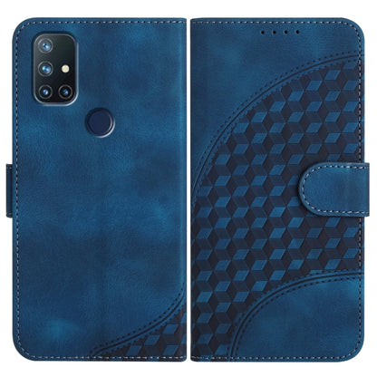 Elephant Head Embossed Phone Leather Case with Lanyard, For OnePlus 9, For OnePlus Nord N10 5G, For OnePlus Nord N100 4G