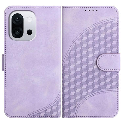 Elephant Head Embossed Phone Leather Case with Lanyard, For OnePlus 13T, For OnePlus Ace 5 / 13R Global, For OnePlus 12