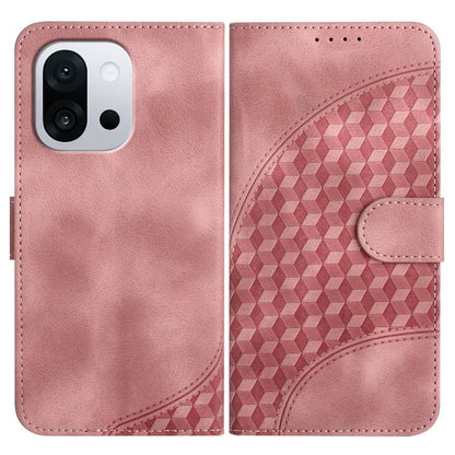 Elephant Head Embossed Phone Leather Case with Lanyard, For OnePlus 13T, For OnePlus Ace 5 / 13R Global, For OnePlus 12
