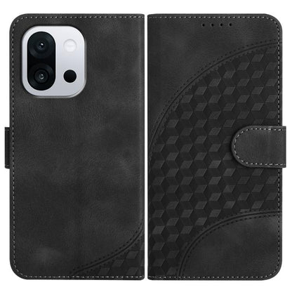 Elephant Head Embossed Phone Leather Case with Lanyard, For OnePlus 13T, For OnePlus Ace 5 / 13R Global, For OnePlus 12